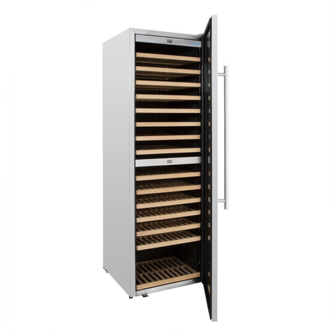 Polar G-Series Dual Zone Wine Fridge Stainless Steel - 180 Bottle