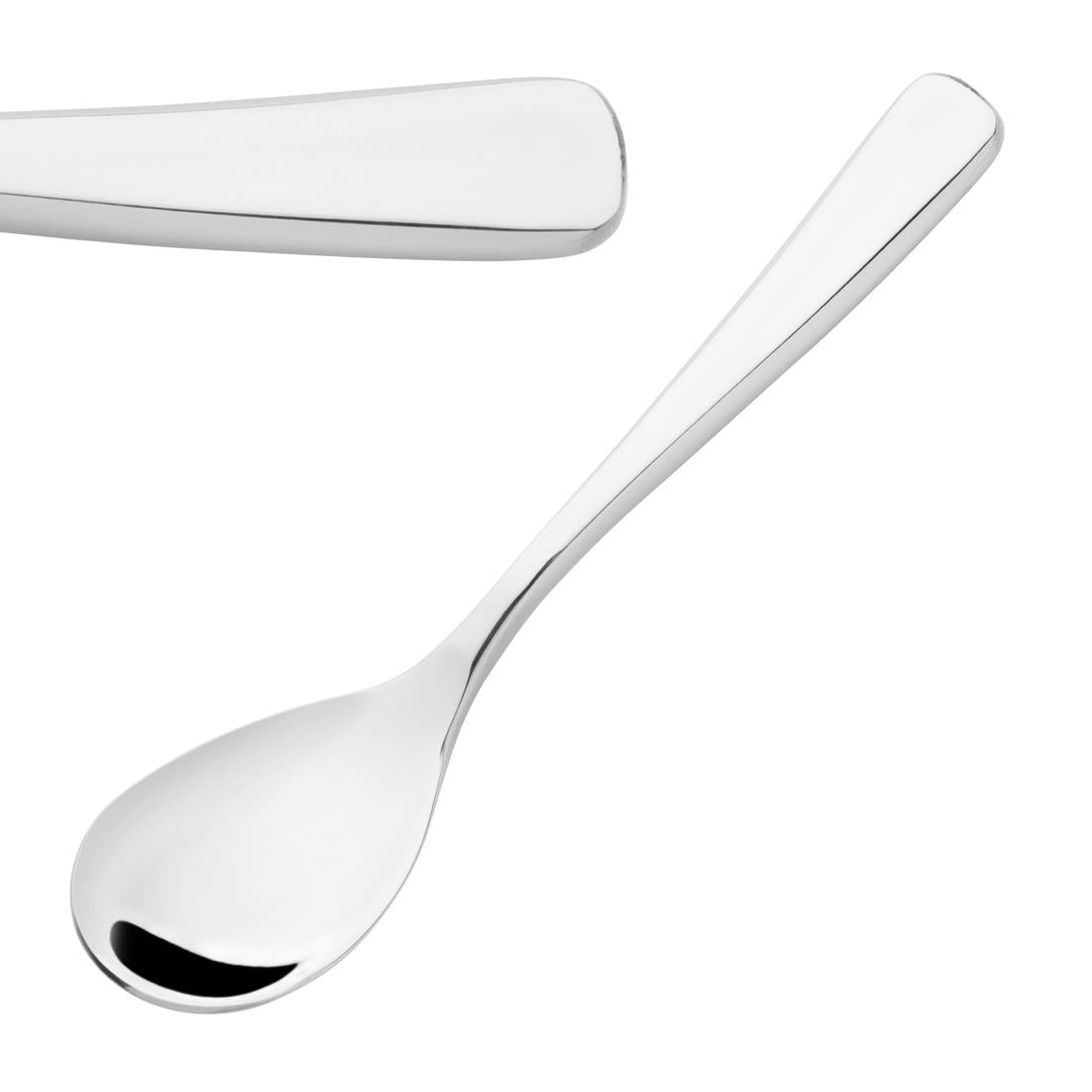 Olympia Roma 18/10 Stainless Steel Coffee Spoons (12 pack) - GM645