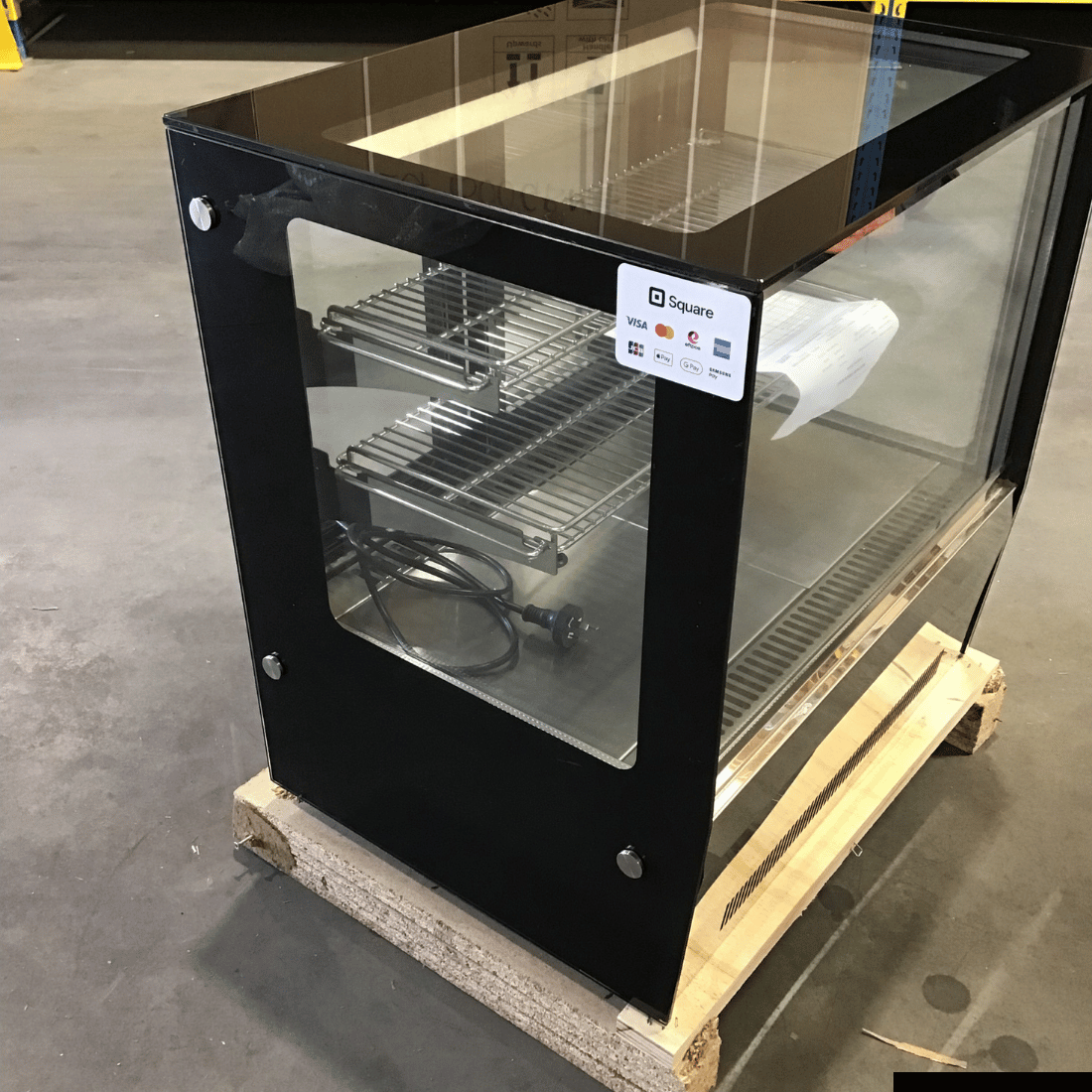 2NDs: Bonvue counter top square glass cold food display - GN-660RT-QLD365