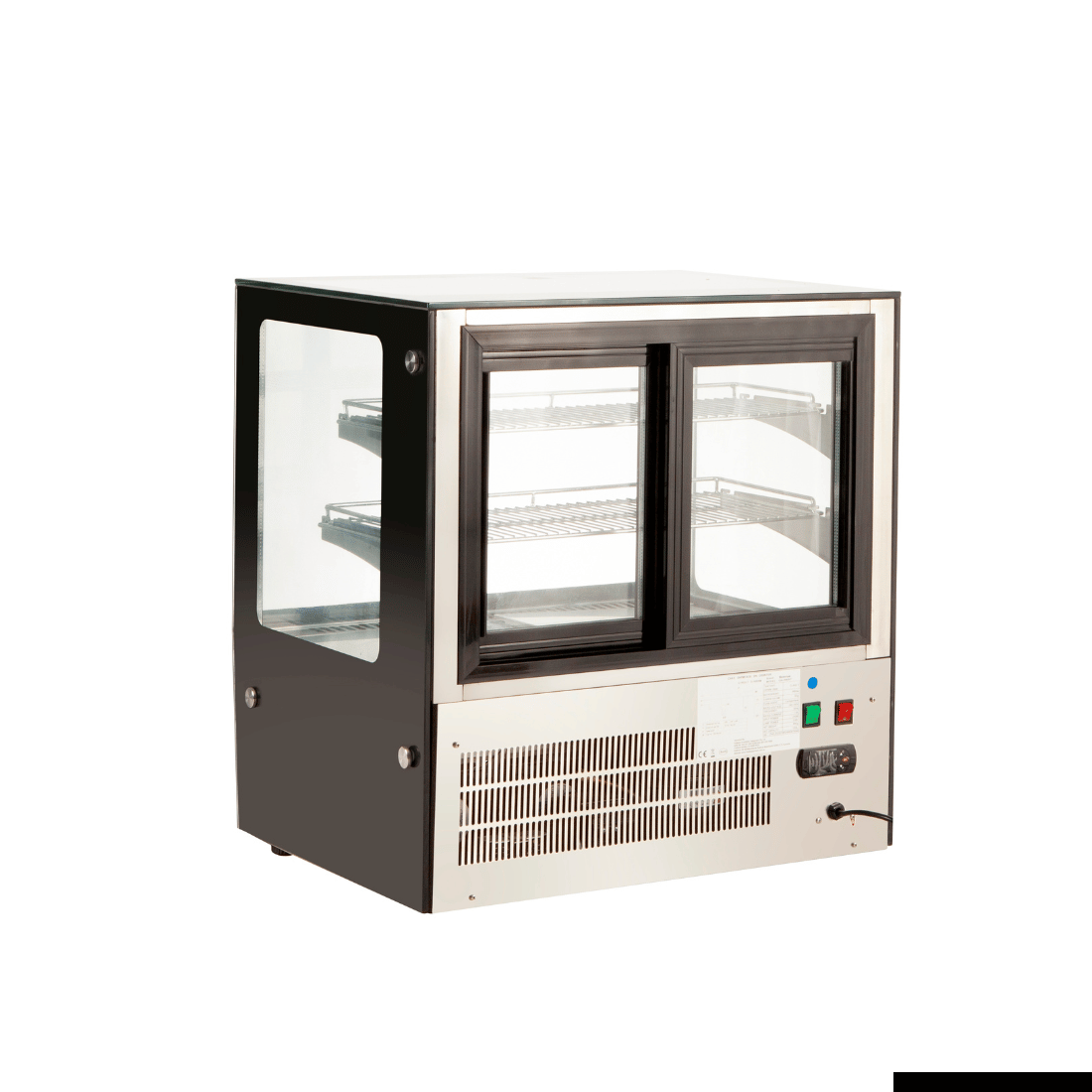 Bonvue Counter Top Square Glass Cold Food Display