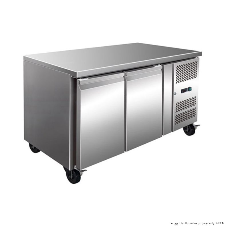 2NDs: Thermaster TROPICALISED 2 Door Gastronorm Bench Freezer - GN2100BT-NSW1921