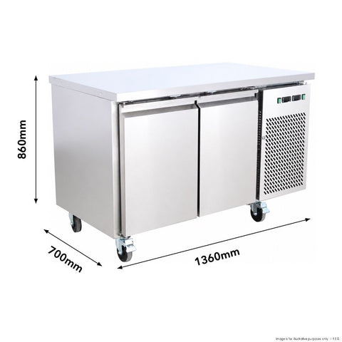 Thermaster Dual-Temperature GN Counter Refrigerator - GN2100DT
