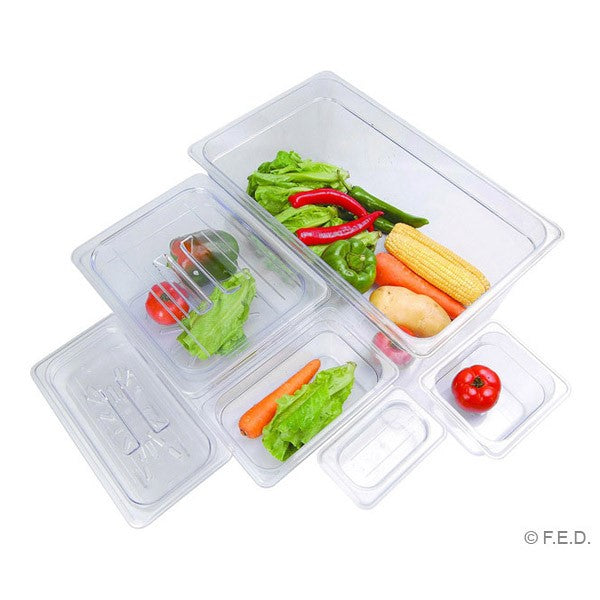 F.E.D Clear Poly 1/9 X 65 Mm Gastronorm Pan JW-P192