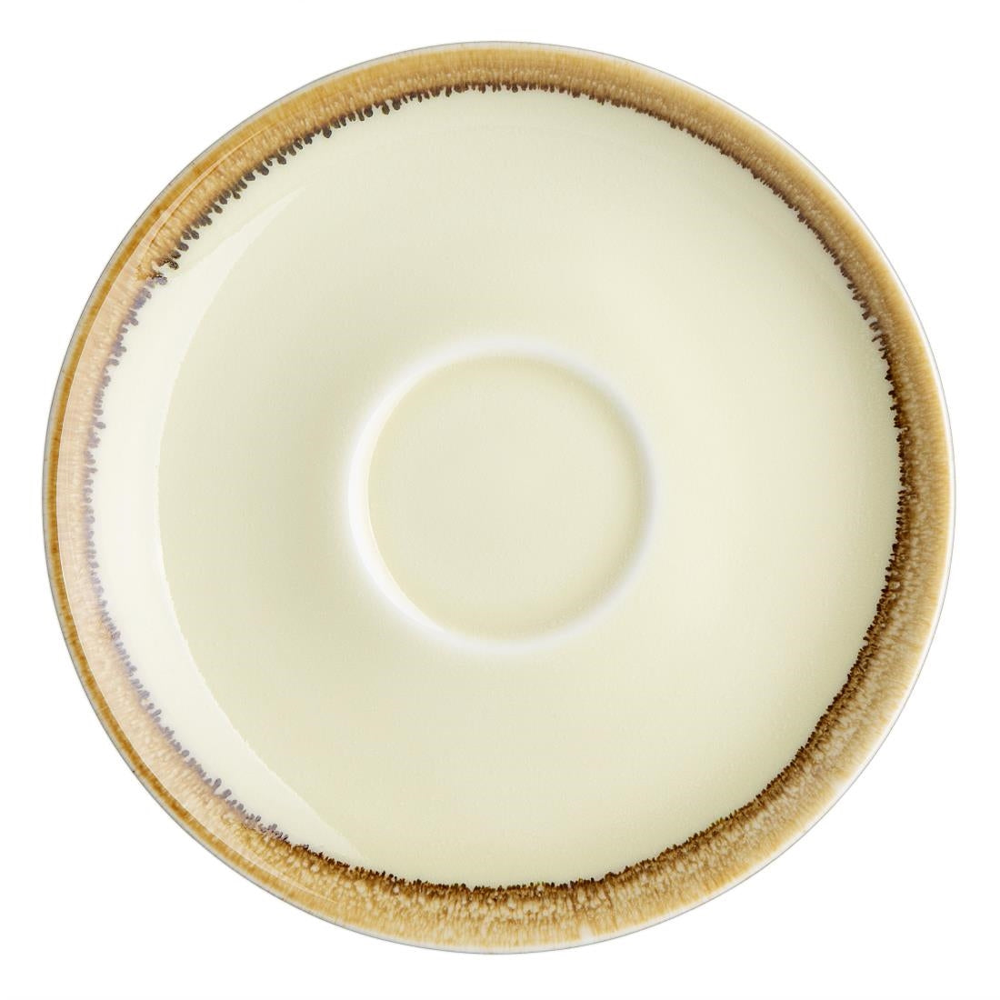 Olympia Kiln Cappuccino Saucer Sandstone 140mm - GP331