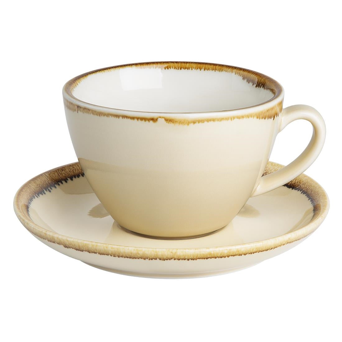 Olympia Kiln Coffee Cups Sandstone 340ml - GP332