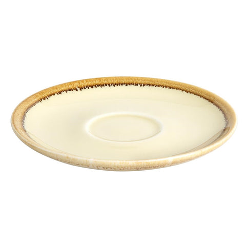 Olympia Kiln Cappuccino Saucer Sandstone 160mm - GP333
