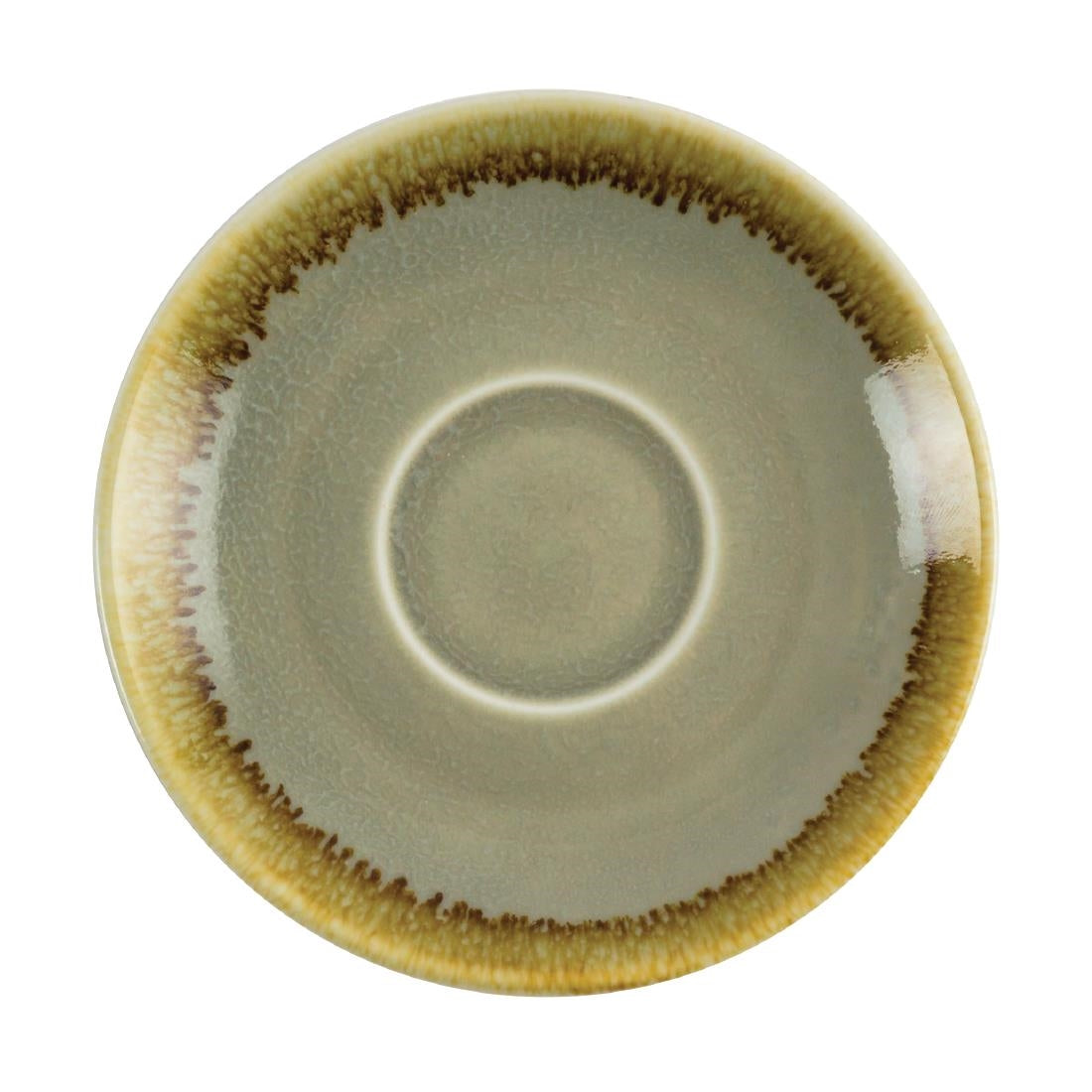 Olympia Kiln Espresso Saucer Moss - GP477