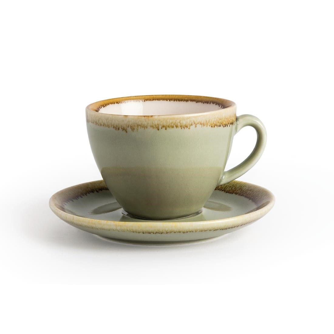 Olympia Kiln Coffee Cups Moss 228ml - GP478