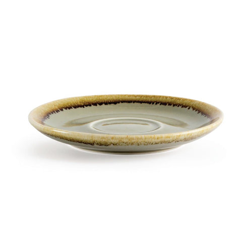 Olympia Kiln Cappuccino Saucer Moss 140mm - GP479