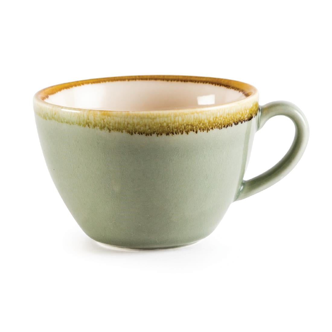Olympia Kiln Coffee Cups Moss 340ml - GP480