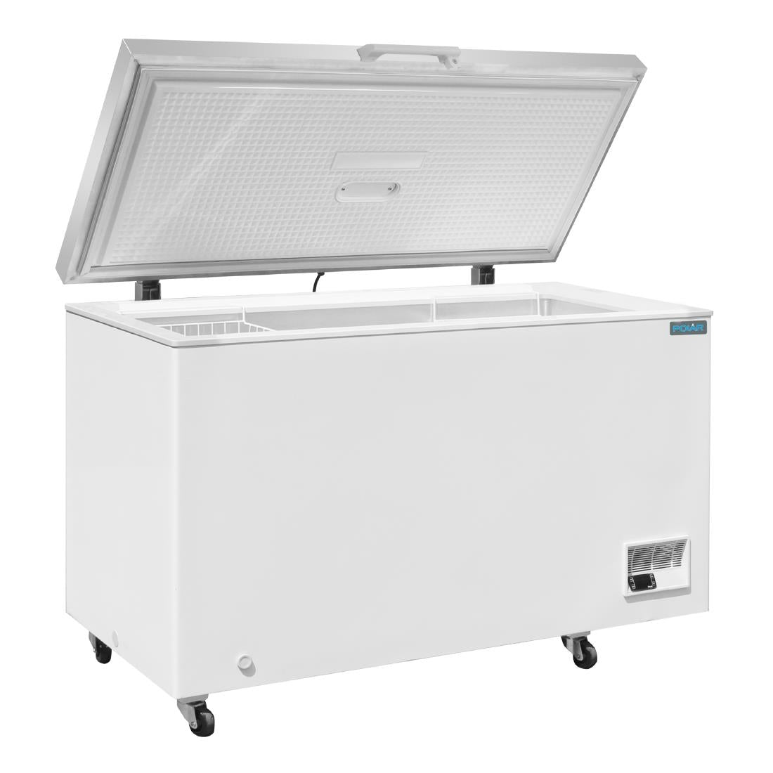 Polar G-Series Chest Freezer with Stainless Steel Lid 378Ltr - GP897-A