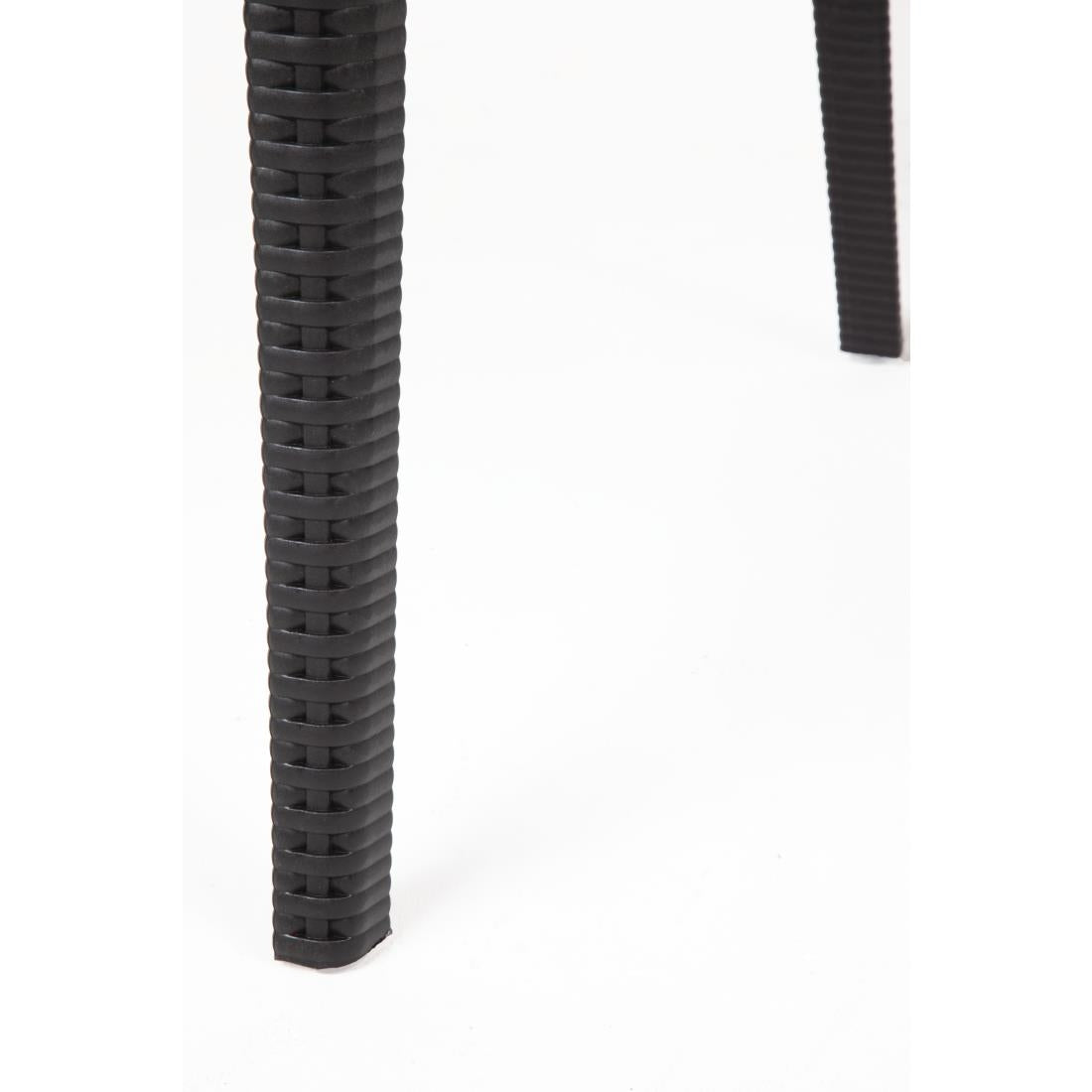 Bolero PP Rattan Wraparound Armchairs (Pack of 4) - GR363