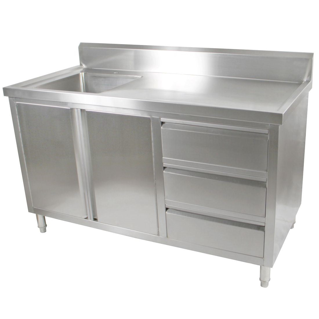 Modular Systems Cabinet With Left Sink SC-7-1500L-H