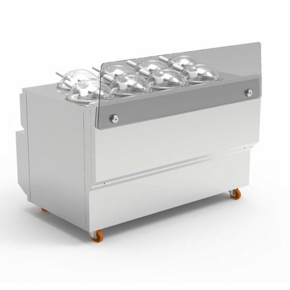 Frigomat GX Series All In One Gelato Concept - 6 Freezing Pots - Water