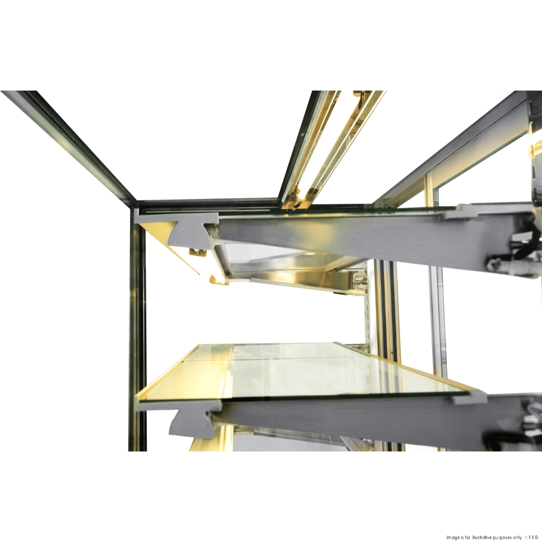 Bonvue Heated Display Cabinet - H-SF820V