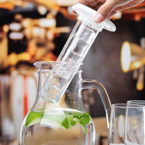 Olympia Kristallon Jug With Cooling Tube Polycarbonate Plain - 1600ml - HC356