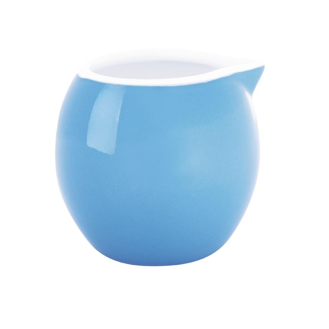 Olympia Cafe Milk Jug Blue - 70ml (Box 6) - HC401