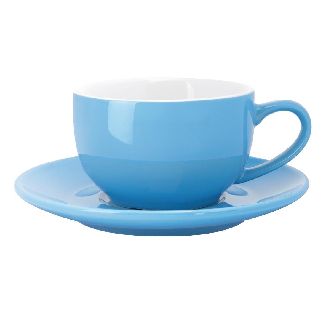 Olympia Cafe Coffee Cup Blue - 230ml (Box 12) - HC403