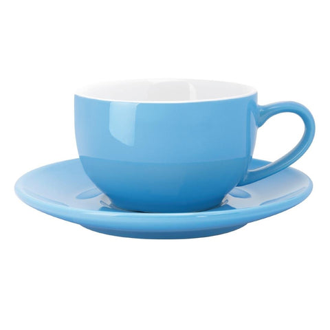 Olympia Cafe Coffee Cup Blue - 230ml (Box 12) - HC403