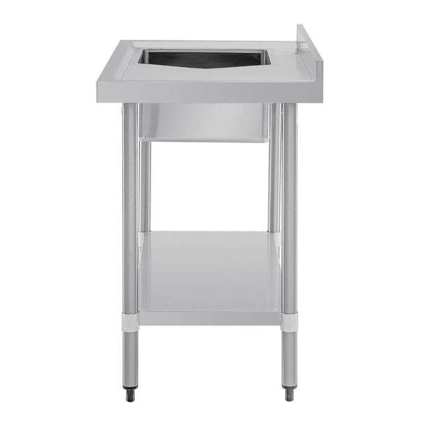 Vogue Single Bowl Sink R/H Drainer - 1000mm 90mm Drain - HC900