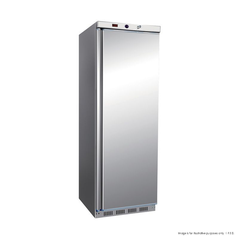 Ex-Showroom: Thermaster Single Door Freezer - HF400S/S-VIC654