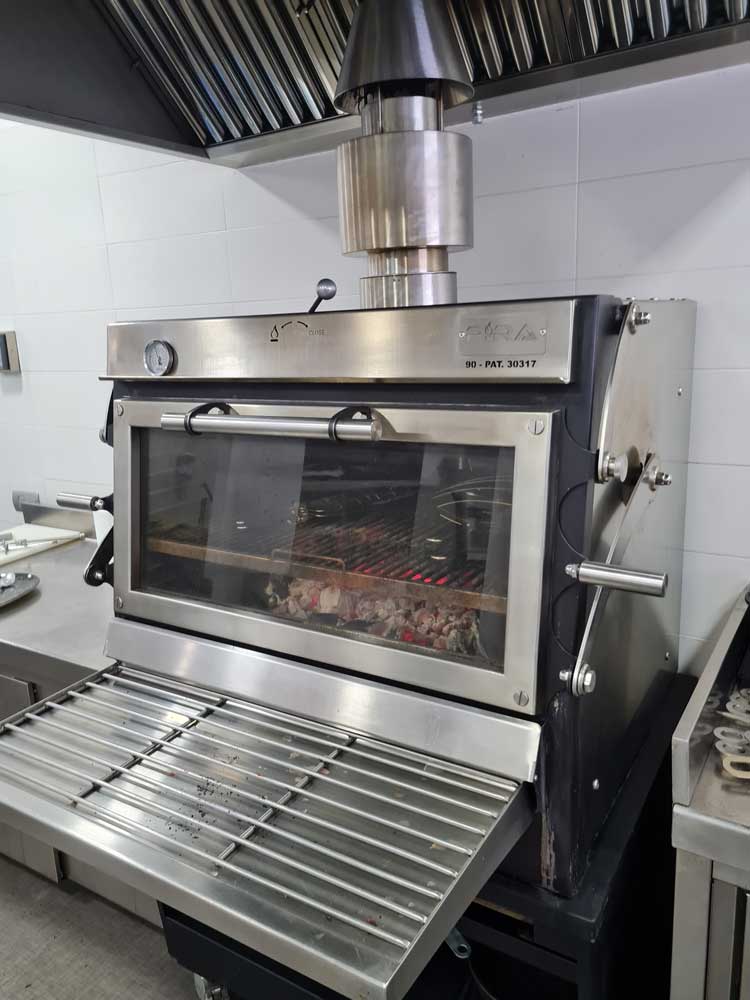 Pira 90 Lux ED Charcoal Oven - 500.104