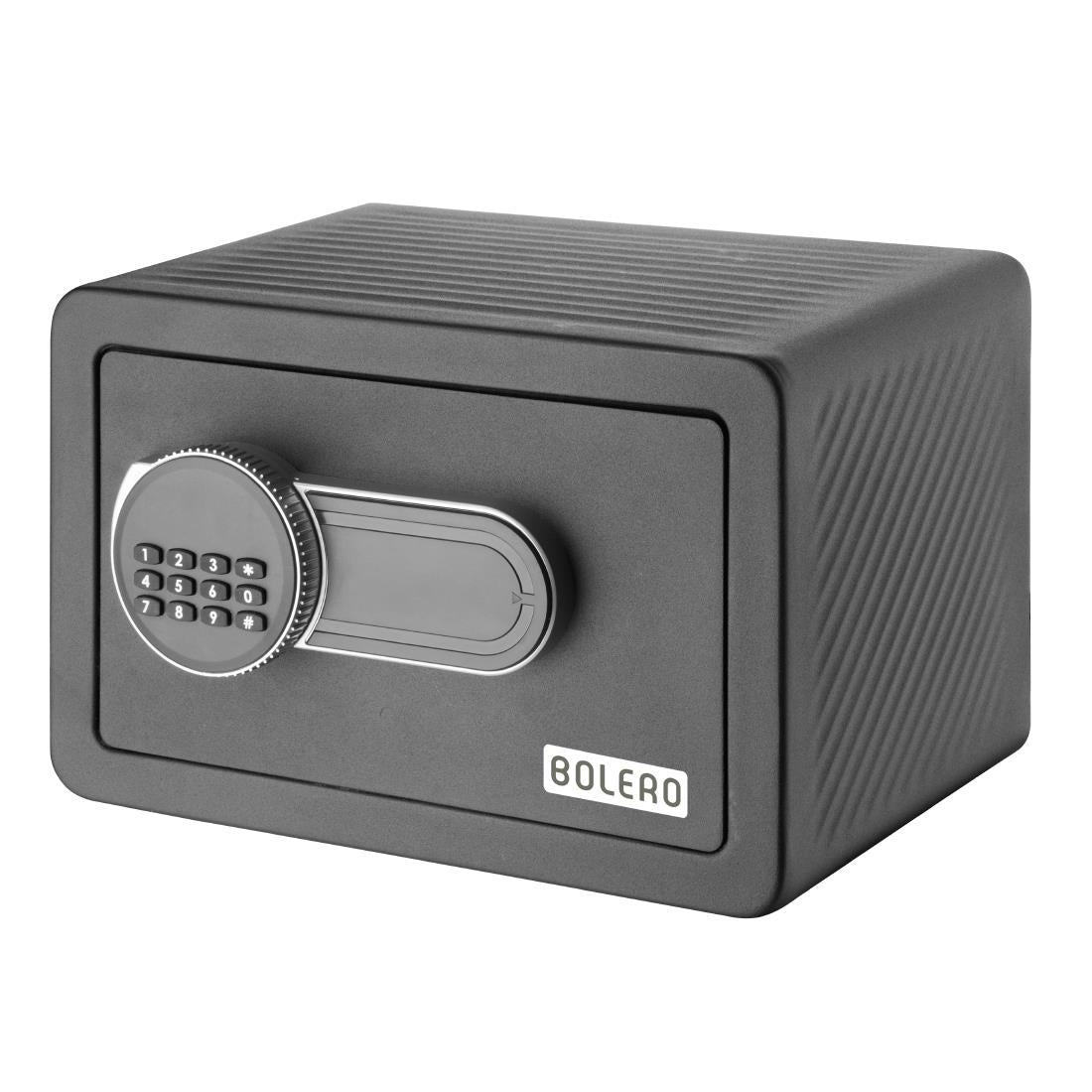 Bolero Standard Hotel Room Safe Black 200x310x200mm - HP950