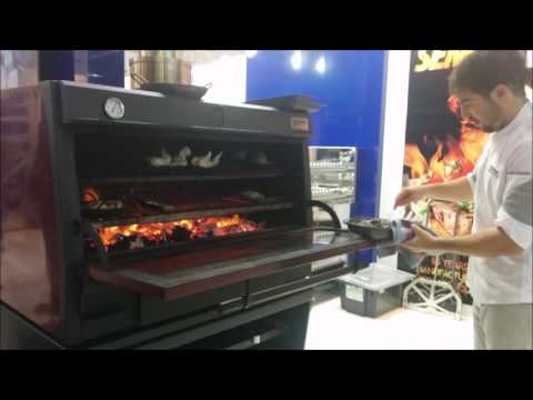 Semak Diamond Charcoal Oven GN 1/1 + GN 2/4 - 75Kg/h