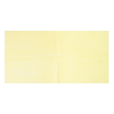 Jantex Non-Woven Cloths Yellow (Pack of 50) - HS595