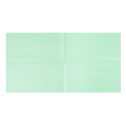 Jantex Non-Woven Cloths Green (Pack of 50) - HS596