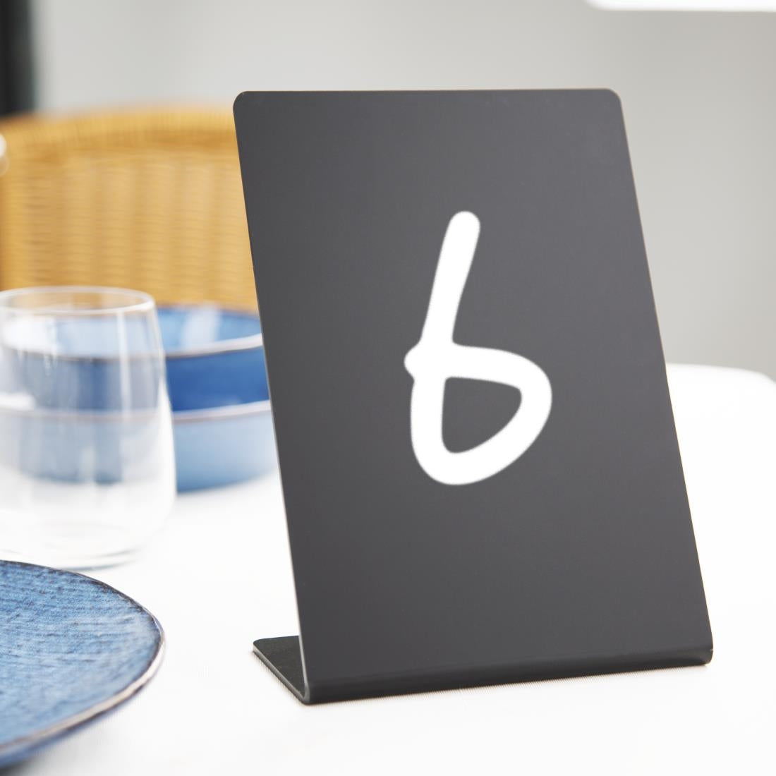 Olympia Acrylic Tableboards - 148x280mm (4 pack) - HS809