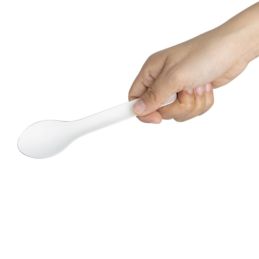 Fiesta Compostable Paper Spoons 150mm (100 Pack) - HT485