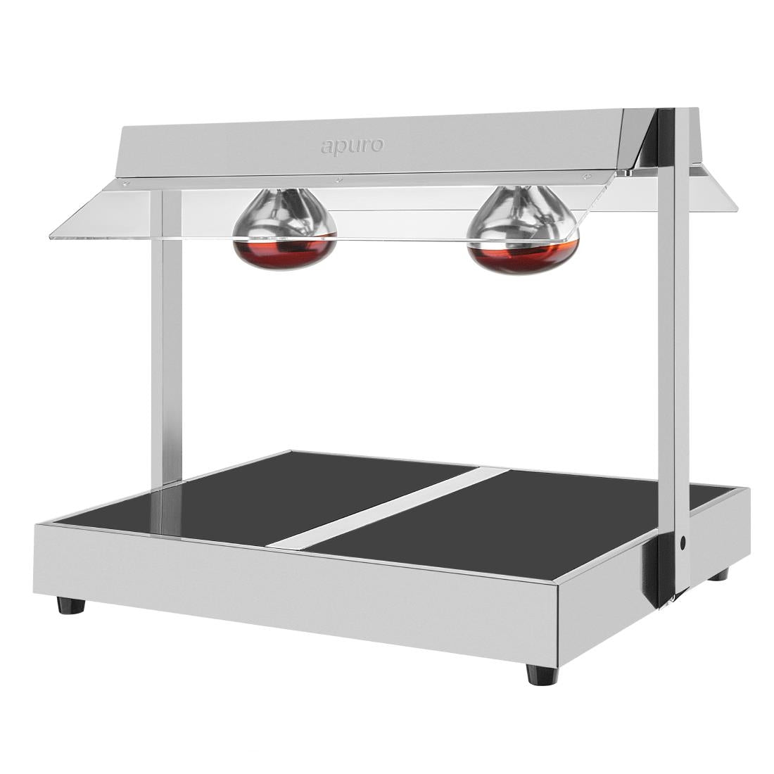 Apuro Food Warmer with Gantry 2x GN 1/1 - HT760-A