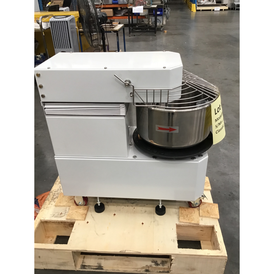 CLEARANCE - Yasaki Tilting Head Removable Bowl 20L Spiral Mixer - HTD-20L-NSW2184