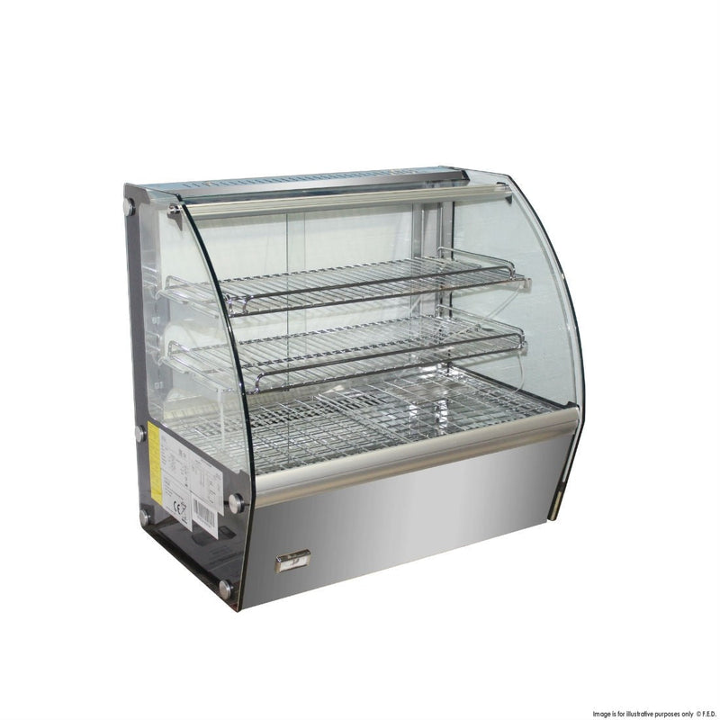 2NDs: Bonvue 120 litre Heated Counter-Top Food Display  HTH120N-QLD158