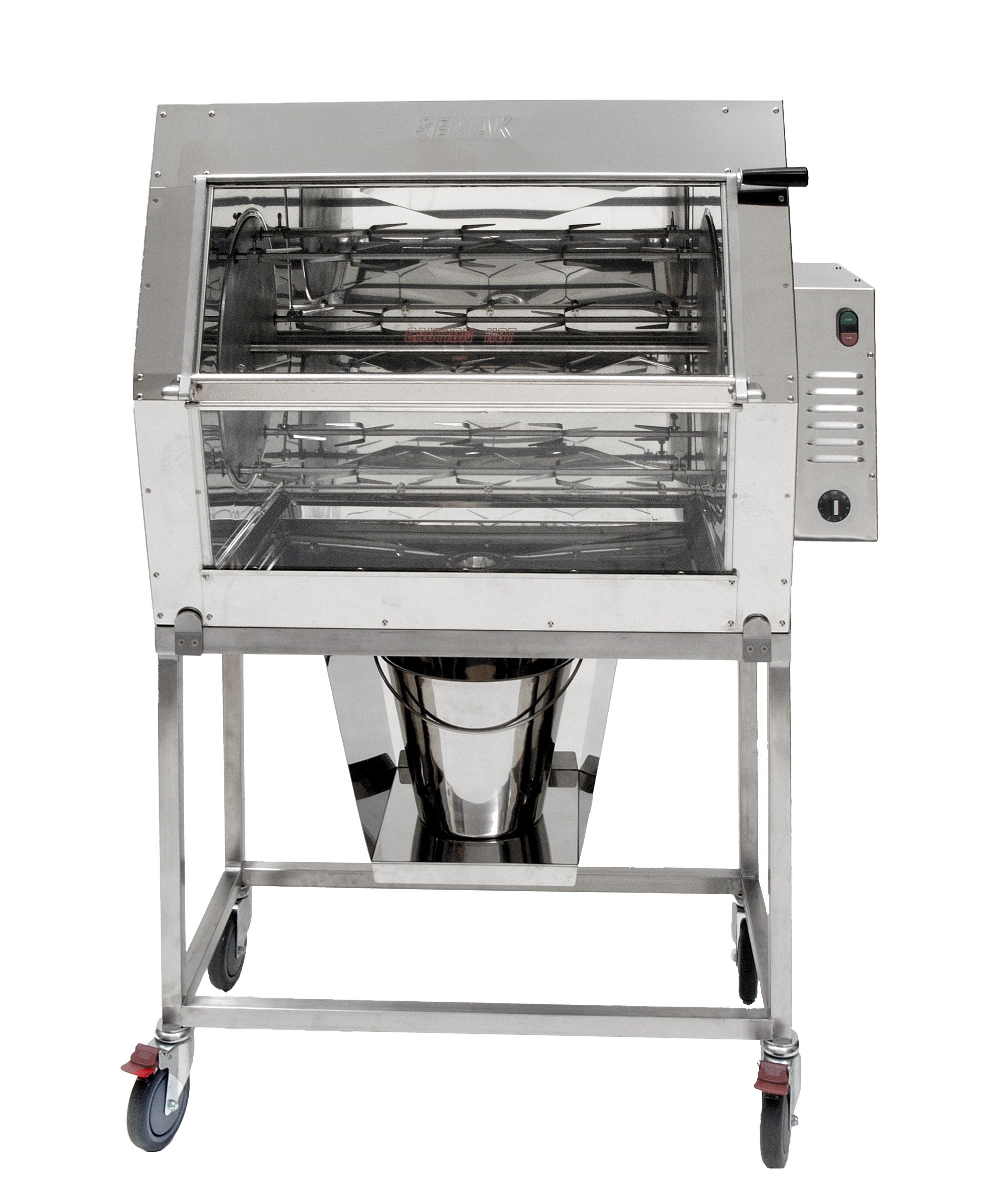 Semak M24S Manual Electric Rotisserie