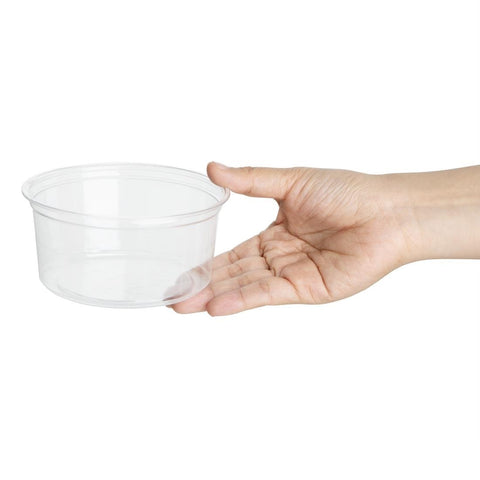 Fiesta Recyclable rPET Deli Cups 340ml (300 Pack) - HU065