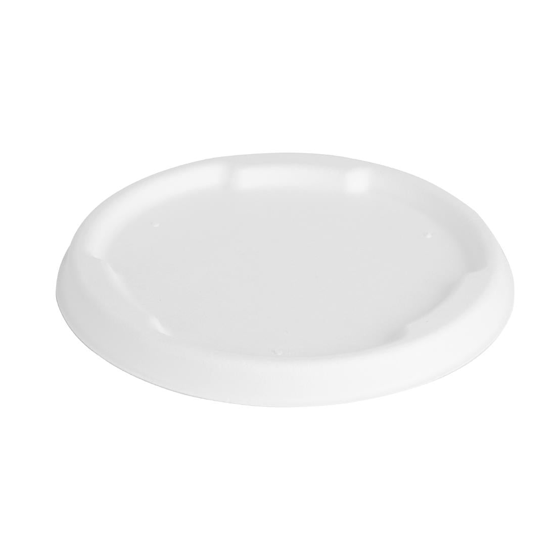 Fiesta Compostable Bagasse Lids for 400/500ml Bowl Bases (50 Pack) - HW025