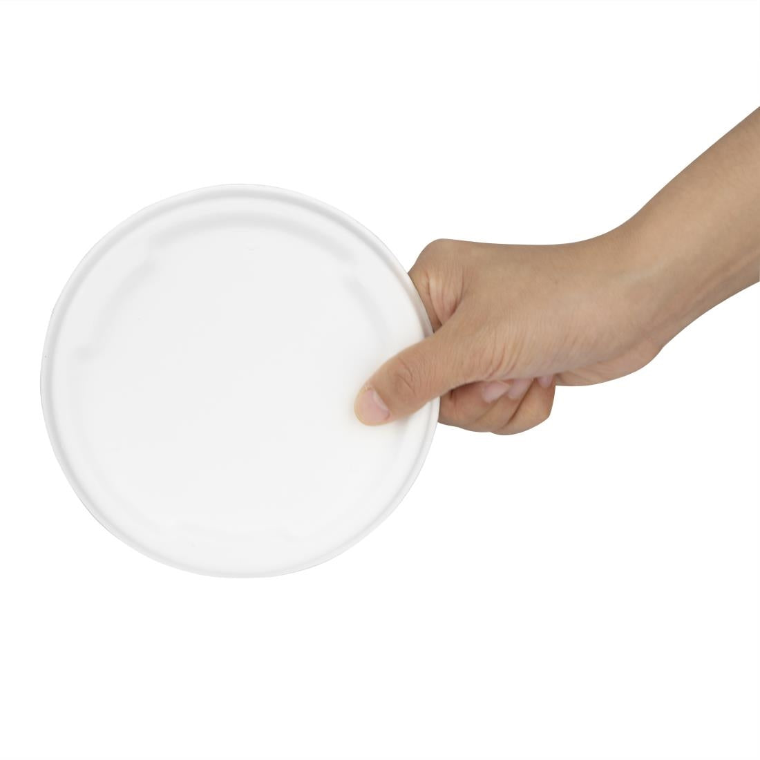 Fiesta Compostable Bagasse Lids for 400/500ml Bowl Bases (50 Pack) - HW025