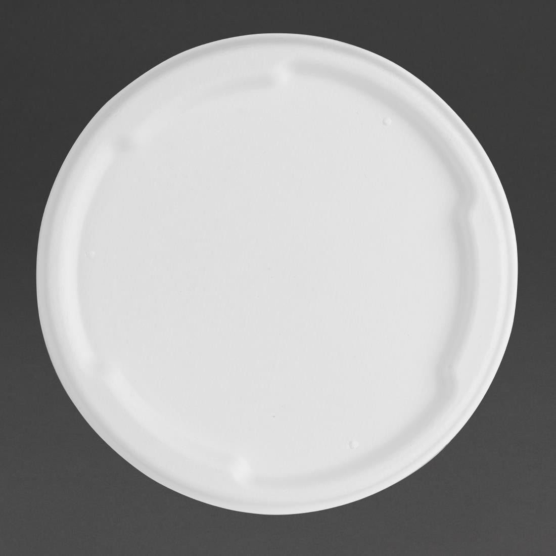 Fiesta Compostable Bagasse Lids for 750/900ml Bowl Bases (50 Pack) - HW027