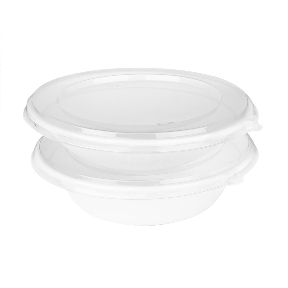 Fiesta Compostable Bagasse Poke Bowl Bases 710ml (50 Pack) - HW028