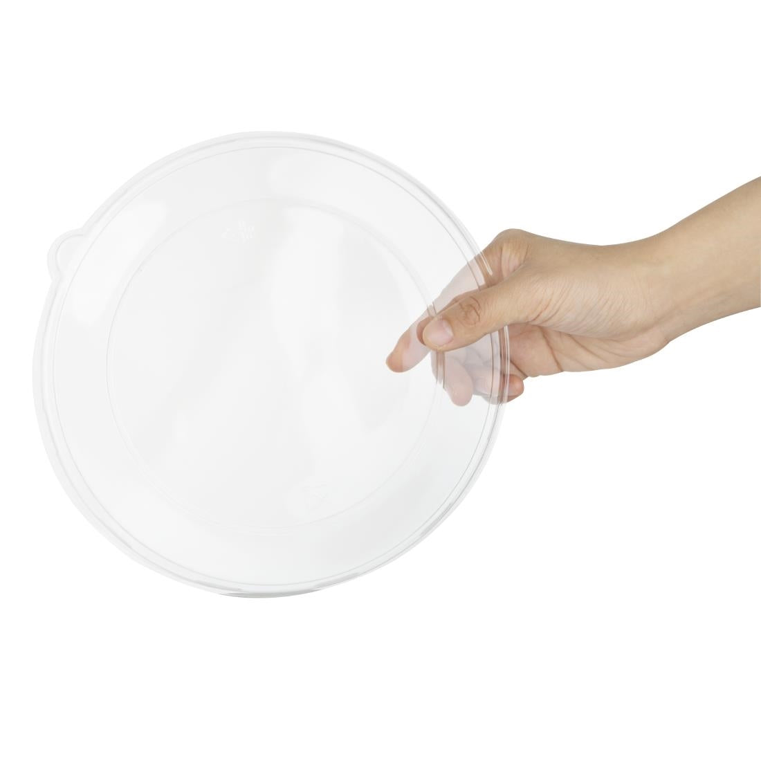 Fiesta Recyclable PET Lids for Poke Bowl Bases 710/946ml (50 Pack) - HW030