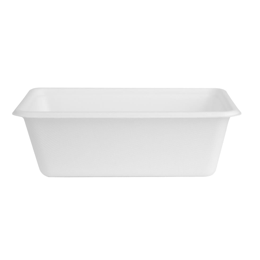 Fiesta Compostable Bagasse Food Container Bases 800ml (100 Pack) - HW035