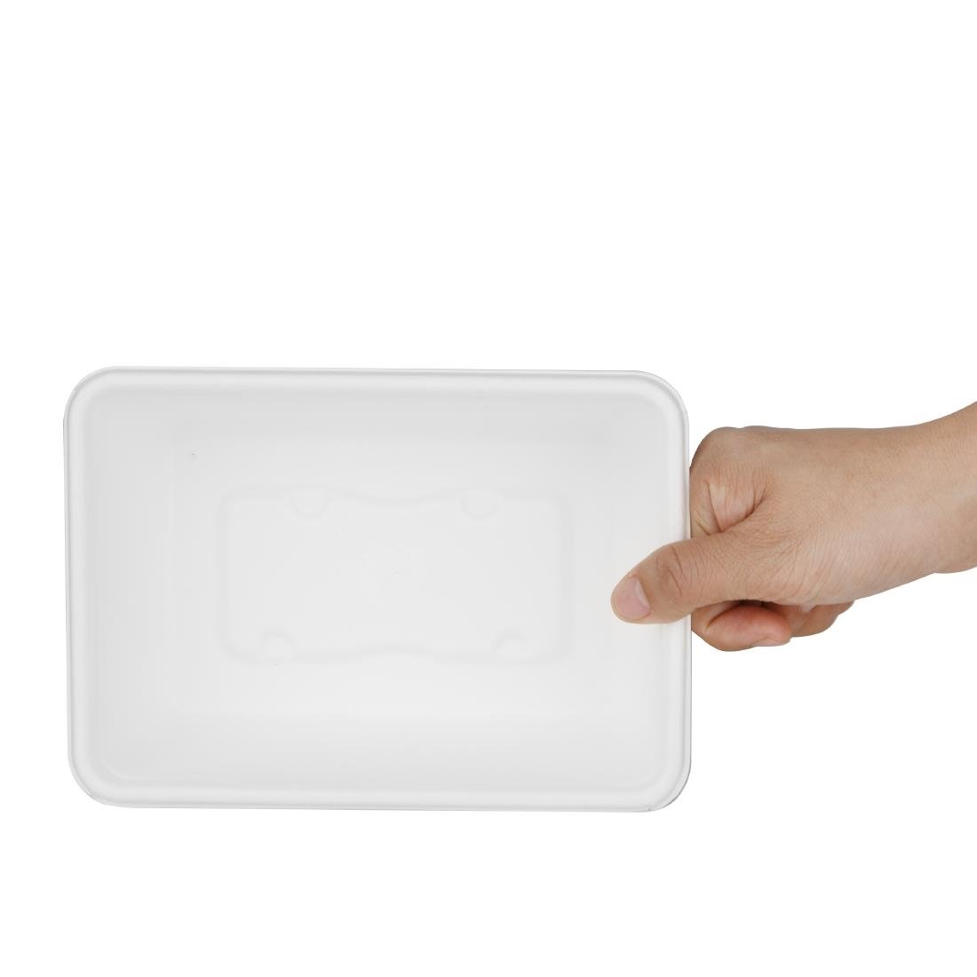 Fiesta Compostable Bagasse Food Container Bases 800ml (100 Pack) - HW035