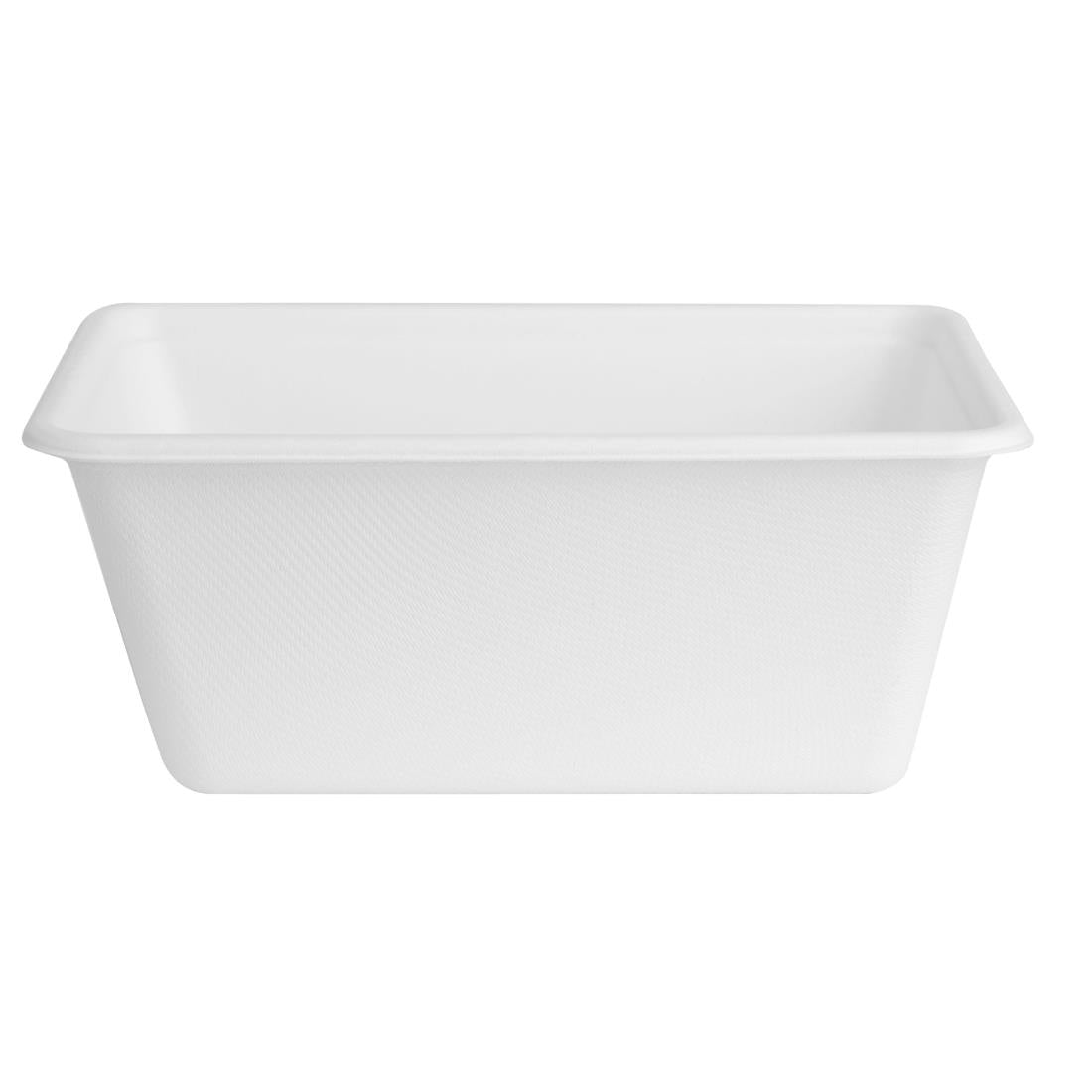 Fiesta Compostable Bagasse Food Container Bases 1000ml (100 Pack) - HW036