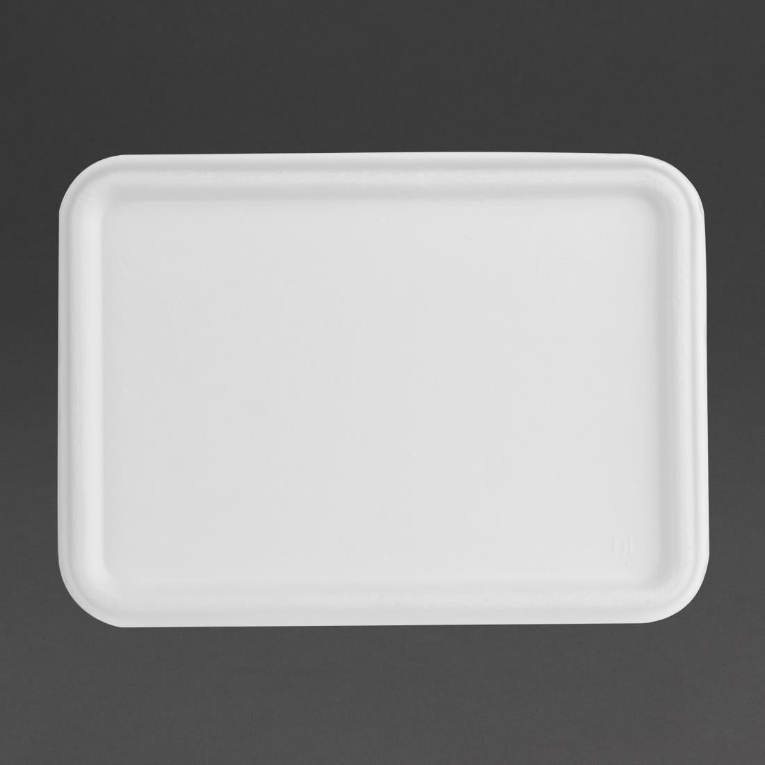 Fiesta Compostable Bagasse Lids for Bagasse Container Bases (100 Pack) - HW037