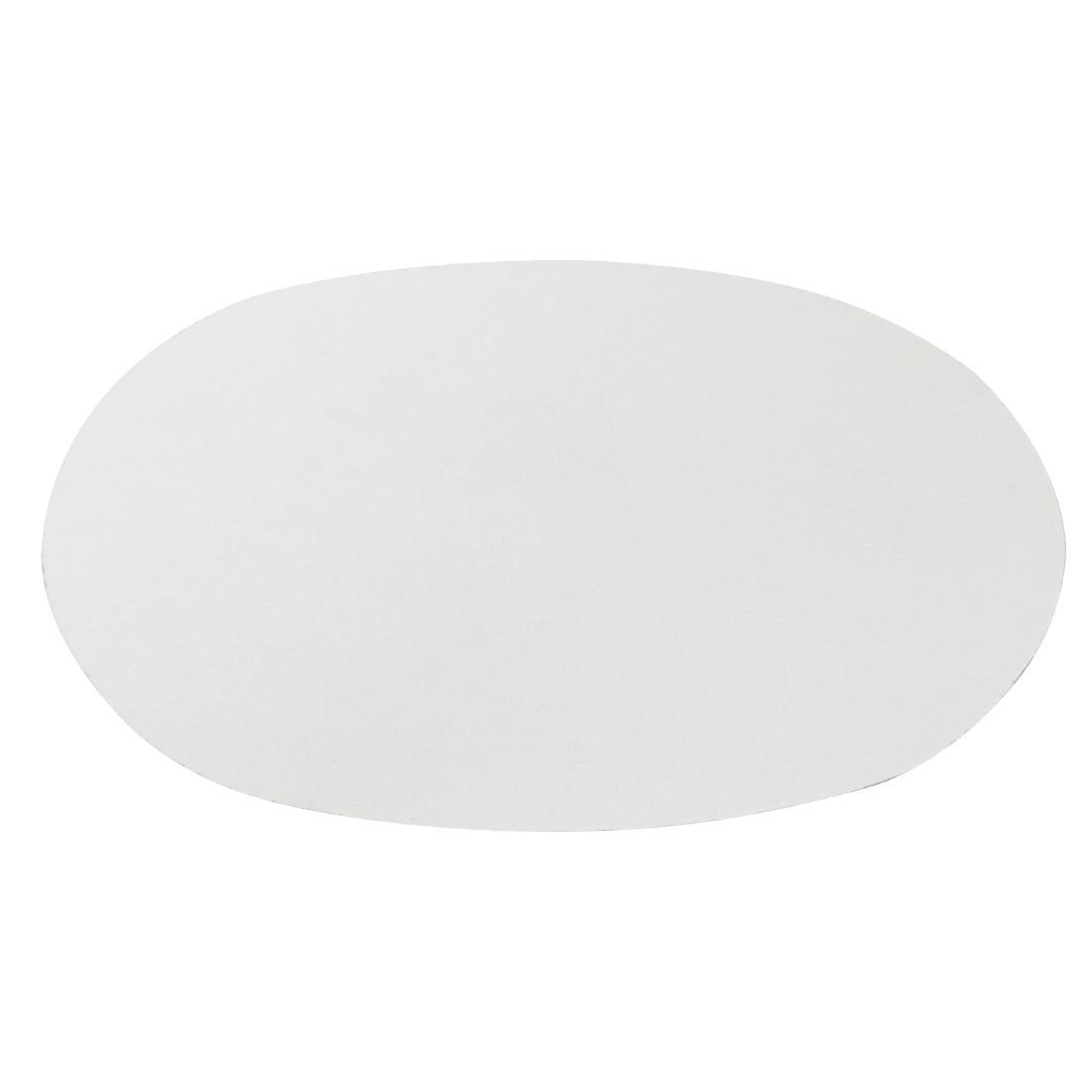 Fiesta Recyclable Lid for 500ml Oval Foil Containers (200 Pack) - HW084