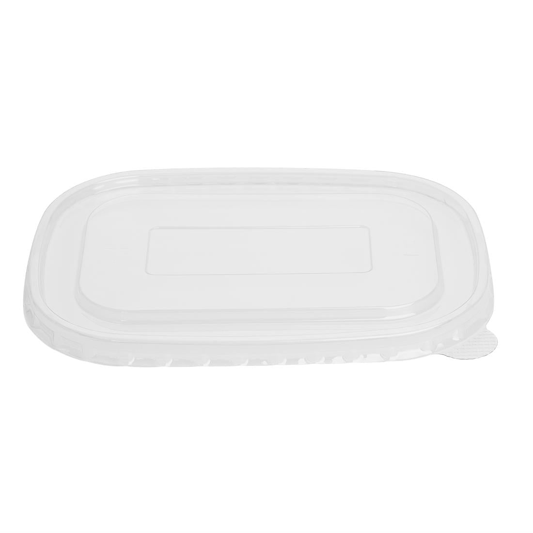 Fiesta Recyclable PET Lids for Rectangular Containers (300 Pack) - HW626