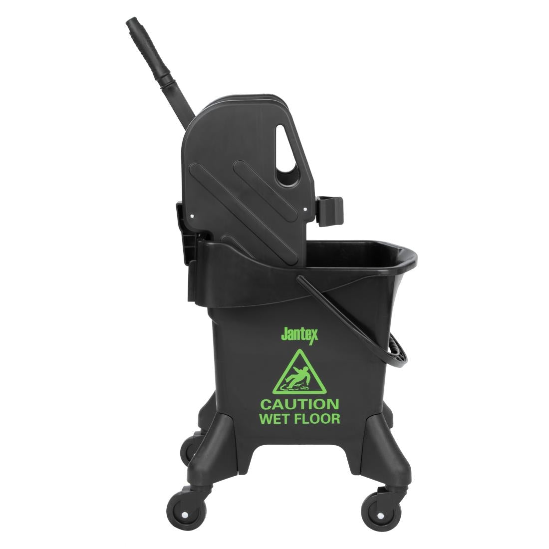 Jantex 21Ltr Tall Mop Bucket and Wringer - Green Print - HW637