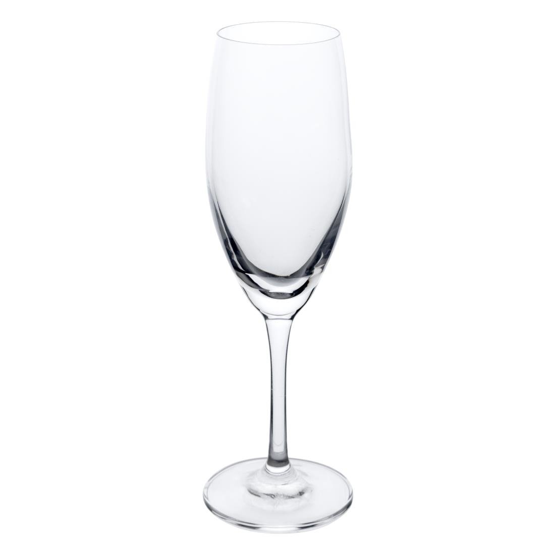 Olympia Cantina Champagne Flute Glasses Crystal 195ml/6.59oz (6 Pack) - HW657